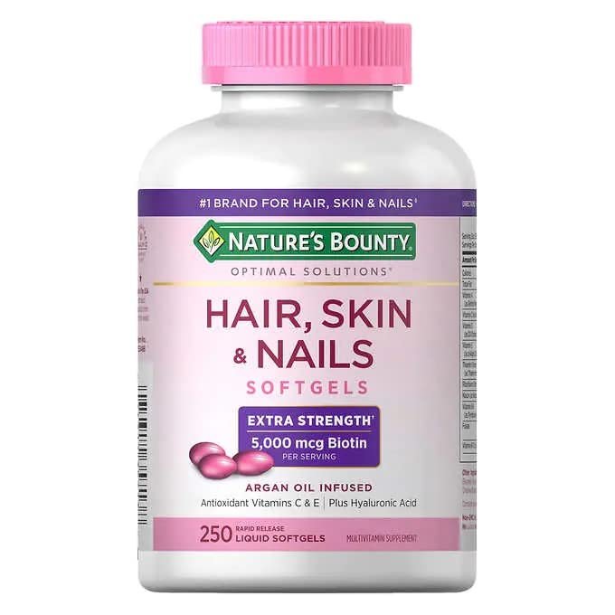 Nature’s Bounty Hair, Skin and Nails 250 Softgels