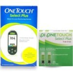 OneTouch Select Plus Blood Glucometer with 50 Strips