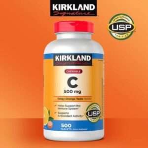 kirkland signature chewable c 500mg 500 tab