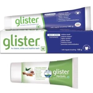 Amway Glister Multi-Action Toothpaste 190gm With Herbals 40g