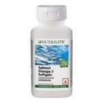 Amway Nutrilite Salmon Omega 3-60N Softgels With Glister Herbal