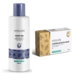 Assure Hair Oil 250ml With Complexion Bar 75g