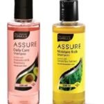 Assure Hand Wash 250ml And Moisture Rich Shampoo With Daily Care Shampoo 200ml with Free neem comb