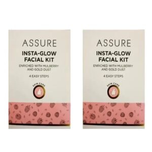 Assure Insta Glow Facial Kit (Pack Of 2)