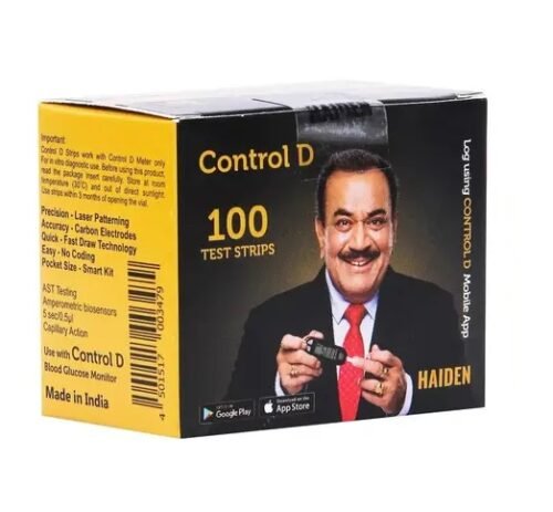 Control D Glucose 100 Strips