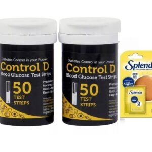 Control D Glucose 100 Test Strips Splenda Sugar Free 300 Sweet Minis