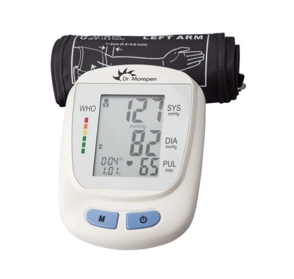 Dr Morepen BP Monitor BP-09 With Pulse Oximeter Fingertip