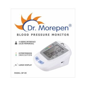 Dr Morepen BP Monitor BP-09 With Pulse Oximeter Fingertip