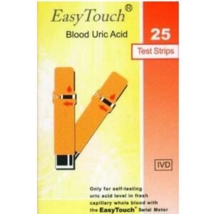 Easy Touch Blood Uric Acid 25 test Strip