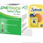 OneTouch Select Plus 50 Strips With Splenda Sugar Free 300 Sweet Minis