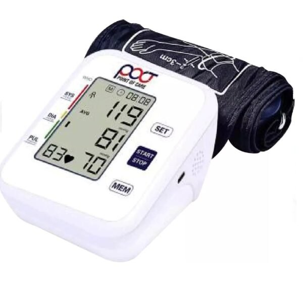 POCT PBM 01 Digital Blood Pressure Monitor With Pulse Oximeter Fingertip - Image 2