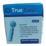 True Care Sterile Round Lancets 100pcs