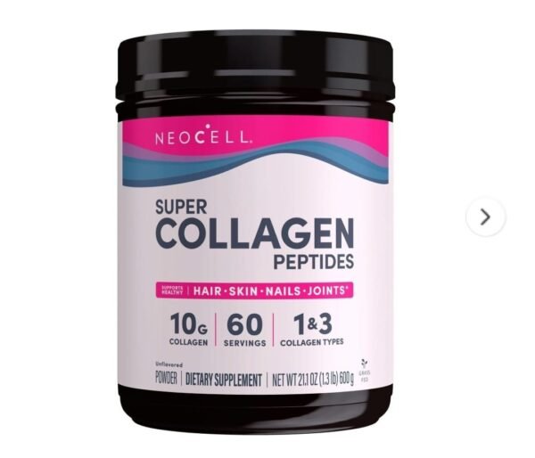 NeoCell, Super Collagen Peptides, Unflavored, 21.1 oz (600g)