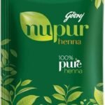 Godrej Nupur 100% Pure Henna Powder For Hair Color 150g (Pack of 3)