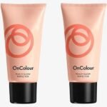 Oriflame OnColour Peach Cream Glow Perfector 30ml (Pack of 2)