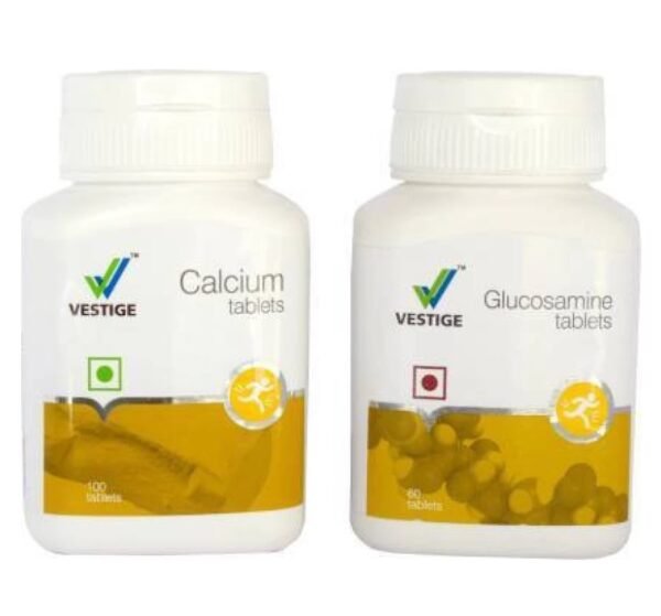 Vestige Glucosamine 100 With Calcium 100 Tablets Combo Pack