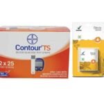 Contour TS Blood Glucose 50 strip With Vestige Stevia Sugar Free 100 Tablet