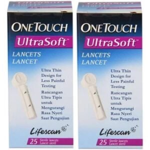 OneTouch Ultra Soft Lancets-25 Count (Pack of 2)