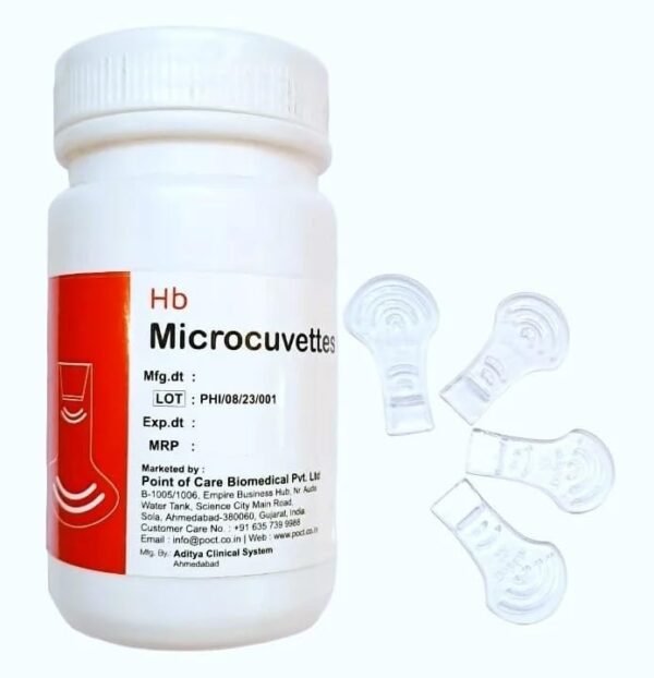 POCT Hemoglobin Hb 50 Count Microcuvettes