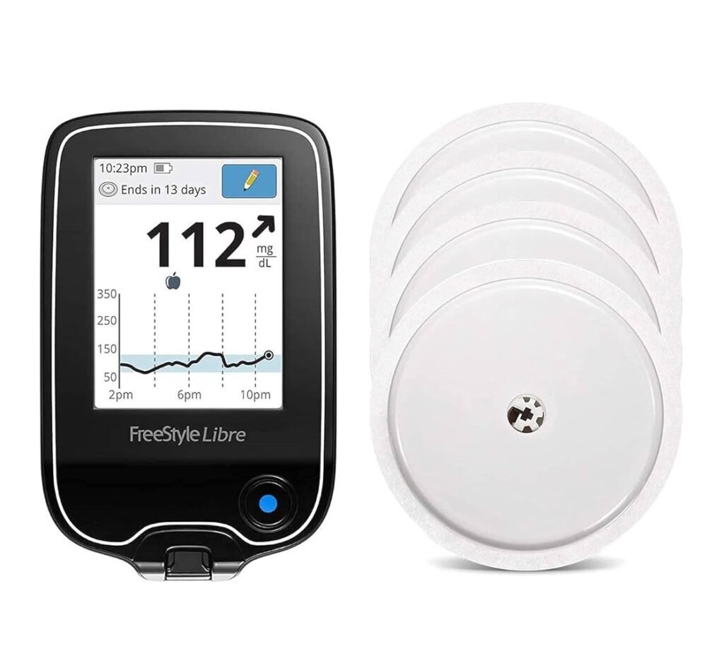 Abbott Freestyle Libre Glucose Monitoring System (Reader With 4 Sensor)