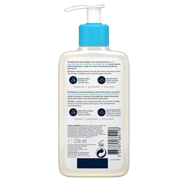 CeraVe SA Smoothing Cleanser 236ml