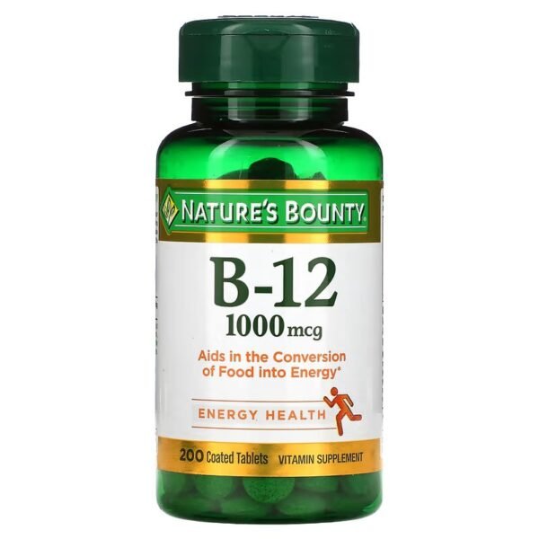 Nature’s Bounty B-12 1000mcg 200 Softgels