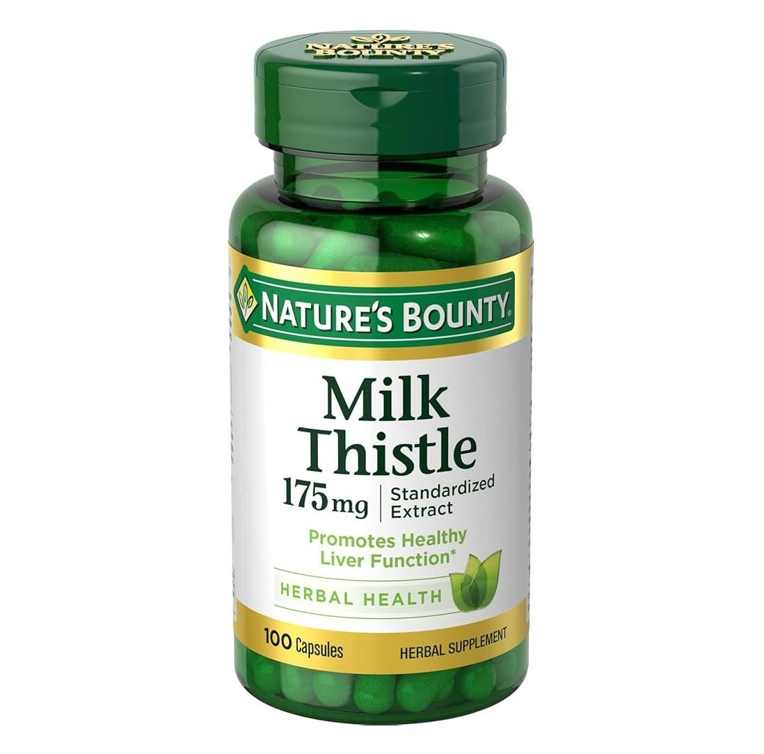 Nature’s Bounty Milk Thistle 175 mg 100 Capsules