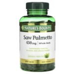 Nature’s Bounty Saw Palmetto 450mg 250 Capsules