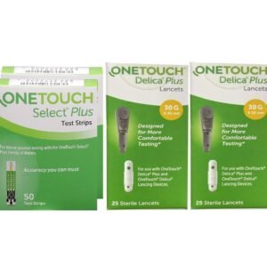 OneTouch Select Plus 100 Test Strip With Delica 50 lancet