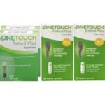OneTouch Select Plus 100 Test Strip With Delica 50 lancets