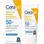 CeraVe Hydrating Mineral Sunscreen Spf 50 (50 Face) 75ml