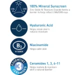 CeraVe Hydrating Mineral Sunscreen Spf 50 (50 Face) 75ml