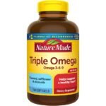 Nature Made Triple Omega 3-6-9 Softgels Supplement 150 Count