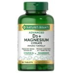 Nature’s Bounty Advanced D3+ Magnesium Citrate 180 Tablets