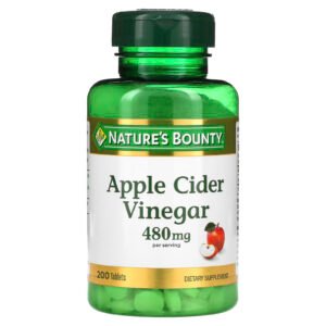 Nature's Bounty Apple Cider Vinegar 480 mg 200 Tab.