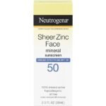 Neutrogena Sheer Zinc SPF 50 Face Sunscreen 2 fl. oz (59ml)