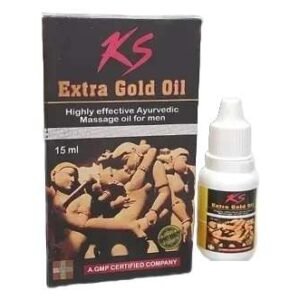 KS Extra Gold Massage Oil For Men 15ml