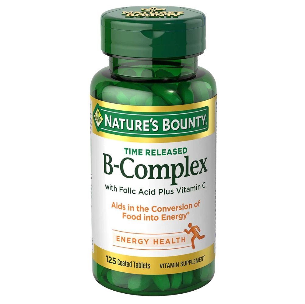 Nature’s Bounty Super B-Complex 125 Tablets - Relikart