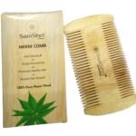 SamShri Ayurveda Neem Wooden Lice Comb (Pack Of 2)