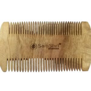 SamShri Ayurveda Neem Wooden Lice Comb