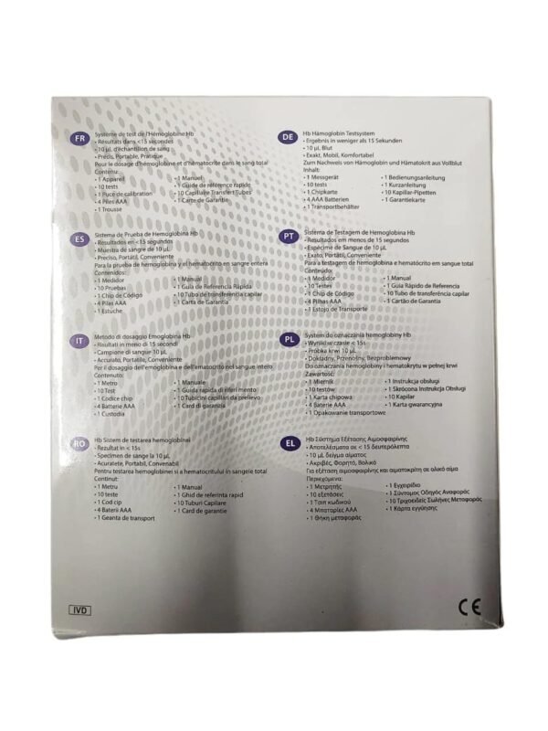 Acon Quik-Check Plus Hb Hemoglobin Testing System - Image 3