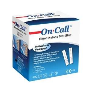 Acon On Call GK Dual Blood Glucose And Ketone 25 Test Strips
