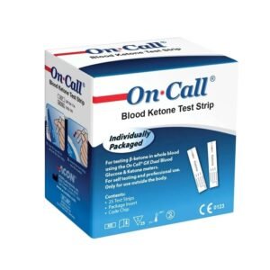 Acon On Call GK Dual Blood Glucose Ketone 25 Test Strips 5