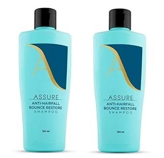 Assure Anti Hairfall Bounce Restore Shampoo 150ml (pack of 2) with Free neem comb