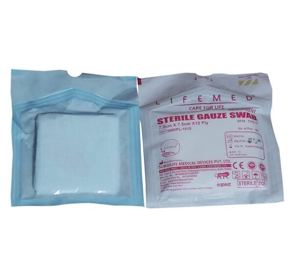 Lifemed Sterile Gauze Swab