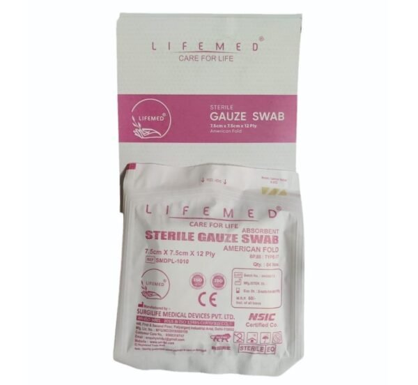 Lifemed Sterile Gauze Swab