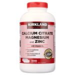 Kirkland Signature Calcium Citrate Magnesium And Zinc 500 Tablets