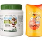 Amway Nutrilite Kids Drink Chocolate Flavor Powder 500gm With L’Oreal Paris Kids Mango Shampoo 250ml