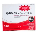 BD Ultra Glide Fine With TBL Insulin Syringes 31G (6mm) (Pack of 100)