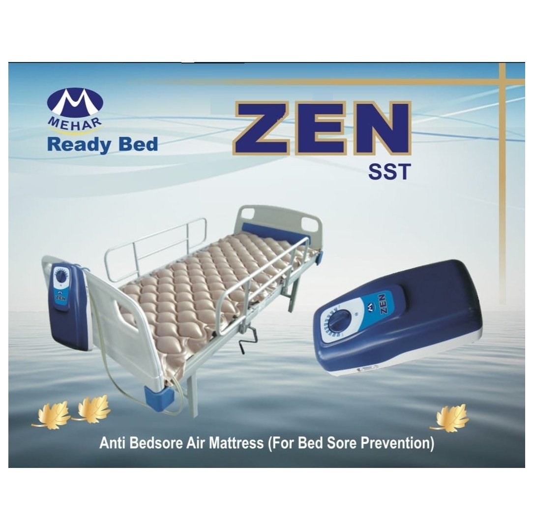 Mehar Ready Bed Zen Brown Anti Bedsore Air Mattress (For Bed Sore Prevention)